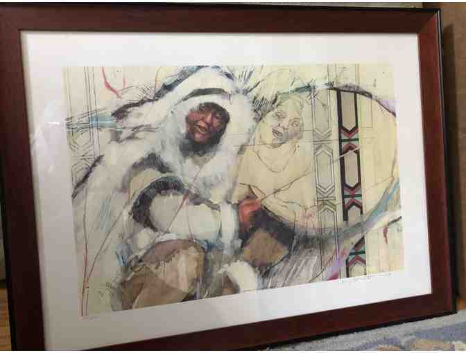 Threads of a Walrus Drum Limited Edition Framed Print