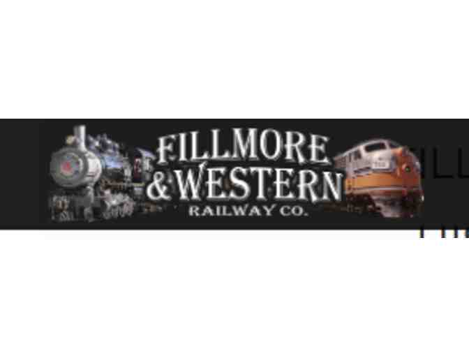 Tickets for Fillmore and Western Railway Weekend Scenic Train