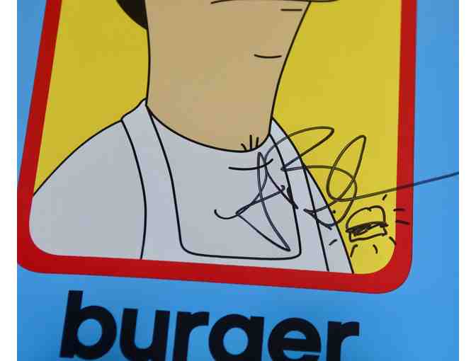 Bob's Burger Skateboard Signed by Creator Loren Bouchard