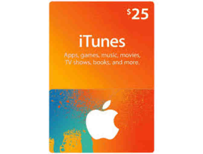 $25 Apple ITunes Gift Card