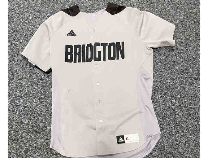 Gray Bridgton #32 Baseball Jersey