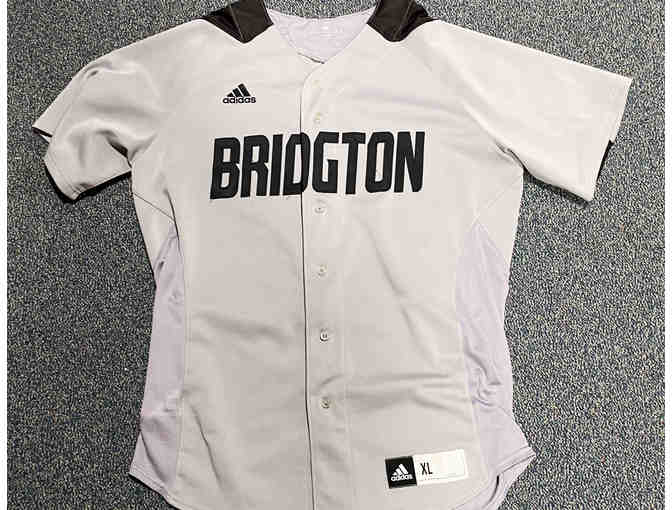 Gray Bridgton #21 Baseball Jersey