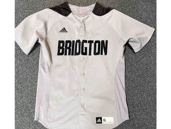 Gray Bridgton #23 Baseball Jersey