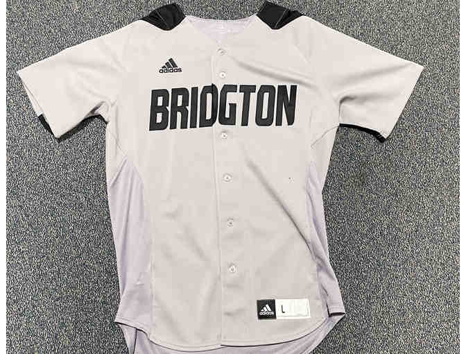 Gray Bridgton #27 Baseball Jersey