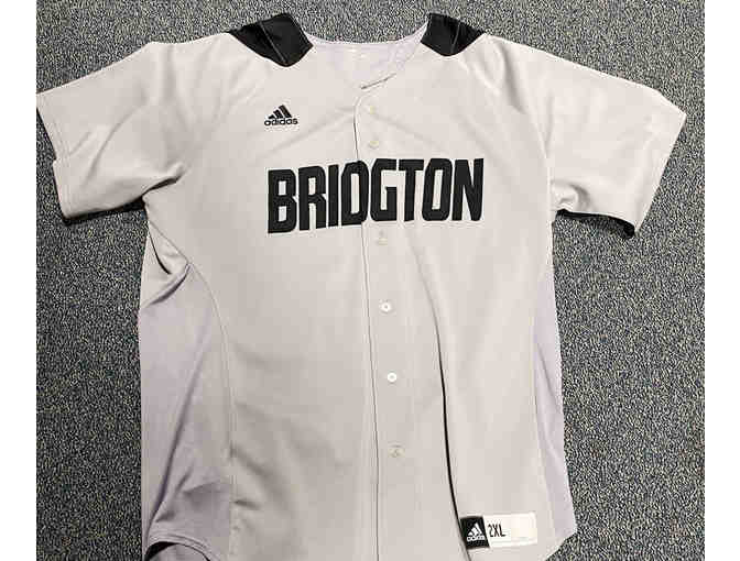 Gray Bridgton #33 Baseball Jersey