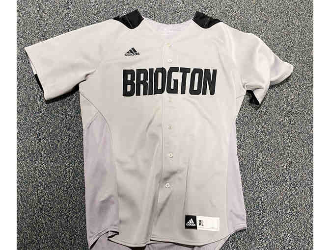 Gray Bridgton #45 Baseball Jersey