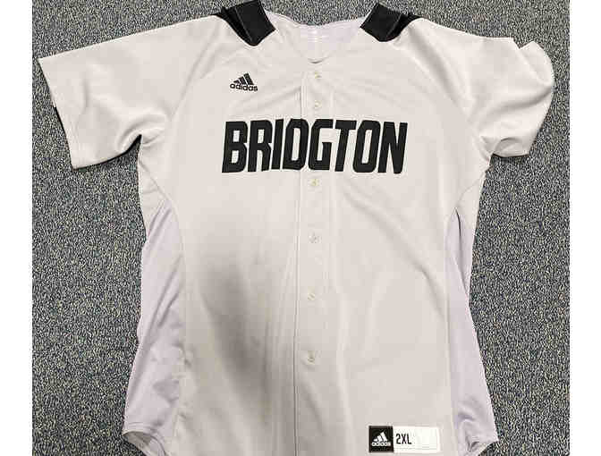 Gray Bridgton #55 Baseball Jersey