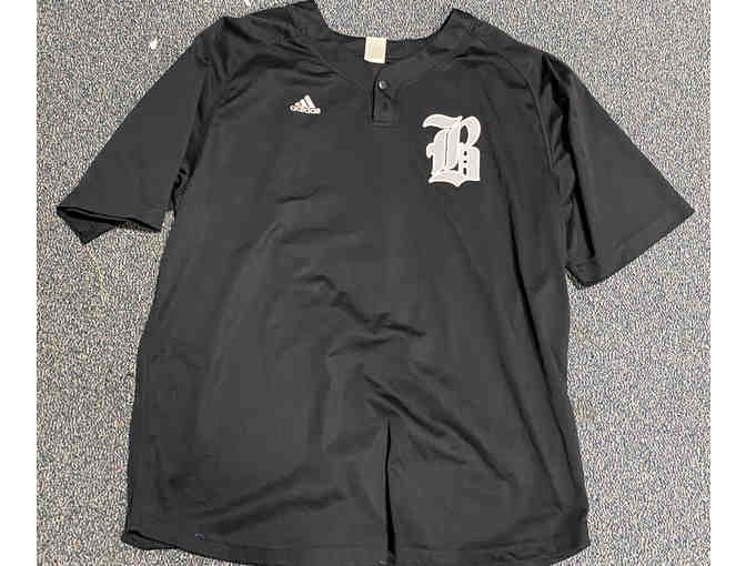 Black Bridgton #45 Baseball Jersey