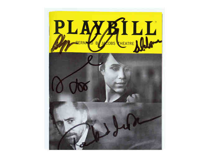 Betrayal Playbill, signed by Charlie Cox and Tom Hiddleston