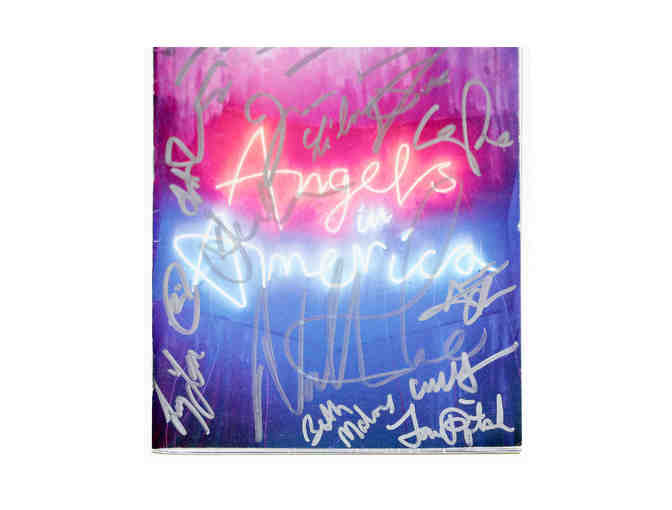 Angels in America Playbill, signed by Andrew Garfield, Nathan Lane and more