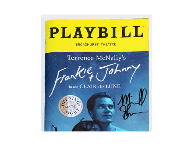 Frankie & Johnny opening night Playbill, signed by Audra McDonald and Michael Shannnon