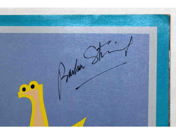 Funny Girl souvenir program, signed by Barbra Streisand