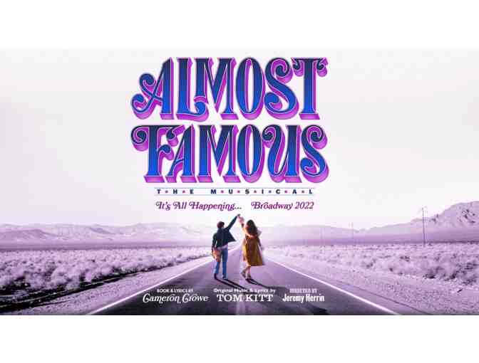 Almost Famous Opening Night Tickets and Signed Playbill