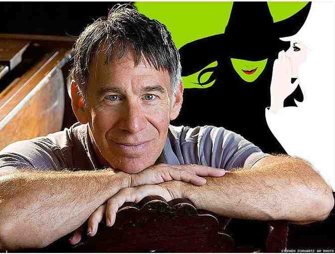 'Popular' Musical Phrase from Wicked, Signed by Stephen Schwartz