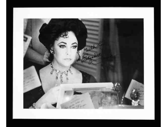 Broadway Backstage: Signed Elizabeth Taylor Portrait at The Little Foxes