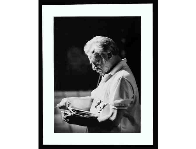 Broadway Backstage: the Incomparable Stephen Sondheim Signed Portrait