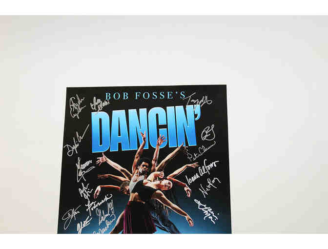 Bob Fosse's Dancin' cast-signed Poster