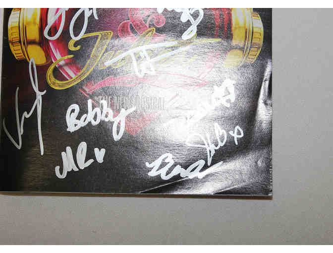 Stark Sands, Paulo Szot, Lorna Courtney & cast-signed & Juliet Playbill