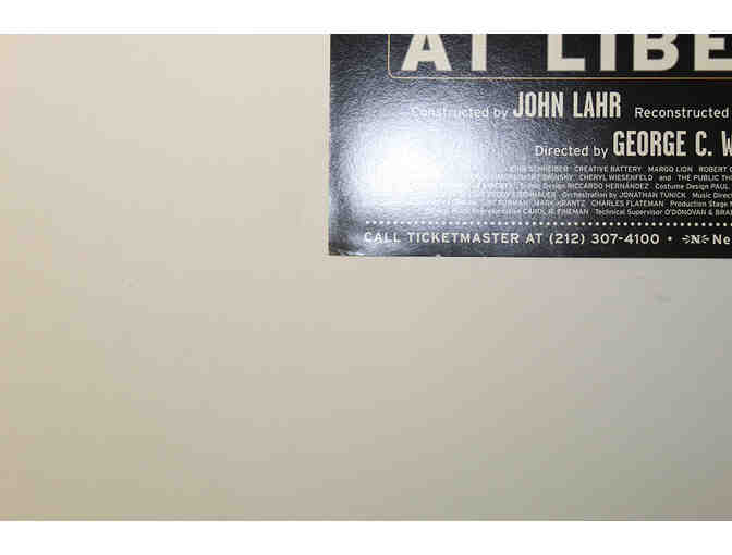 Elaine Stritch signed & inscribed Elaine Stritch at Liberty poster