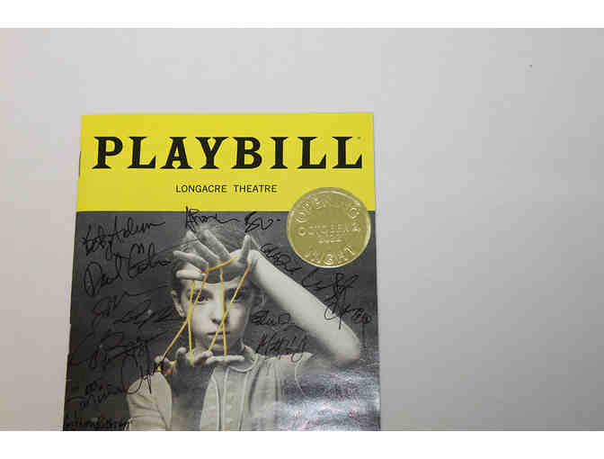 David Krumholtz & partial Broadway cast-signed Leopoldstadt Opening Night Playbill
