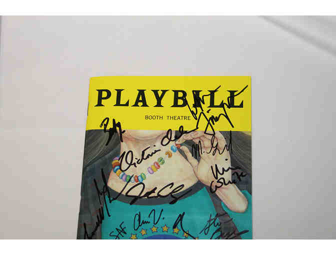 Victoria Clark, Bonnie Milligan & cast-signed Kimberly Akimbo Playbill