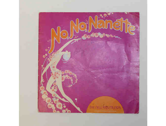Ruby Keeler-signed No, No, Nanette souvenir program