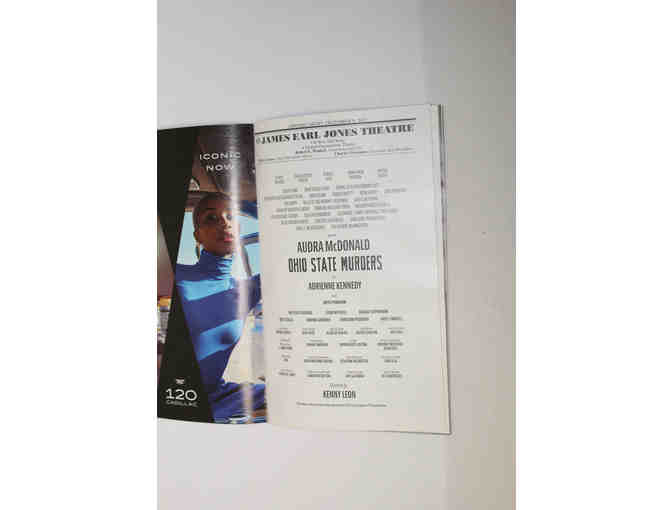 Audra McDonald, Bryce Pinkham & full cast-signed Ohio State Murders Playbill