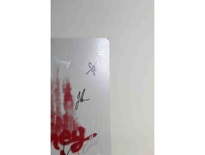 Annaleigh Ashford, Josh Groban, Gaten Matarazzo & cast-signed Sweeney Todd Poster