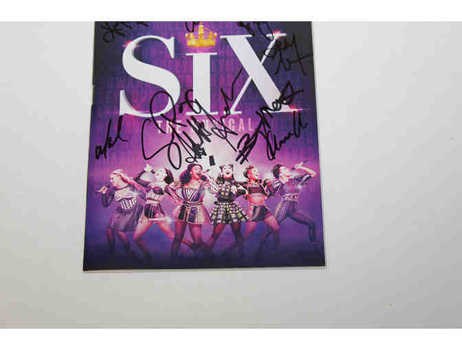 Six Andrea Macasaet, Anna Uzele, Brittney Mack & full original Broadway cast-signed Playbill