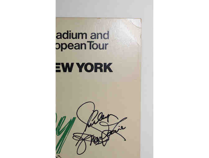 Shirley MacLaine-signed rare solo show poster