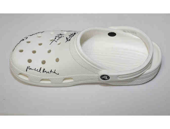 Rachel Dratch, Vanessa Williams, Julianne Hough & full Broadway cast-signed POTUS crocs