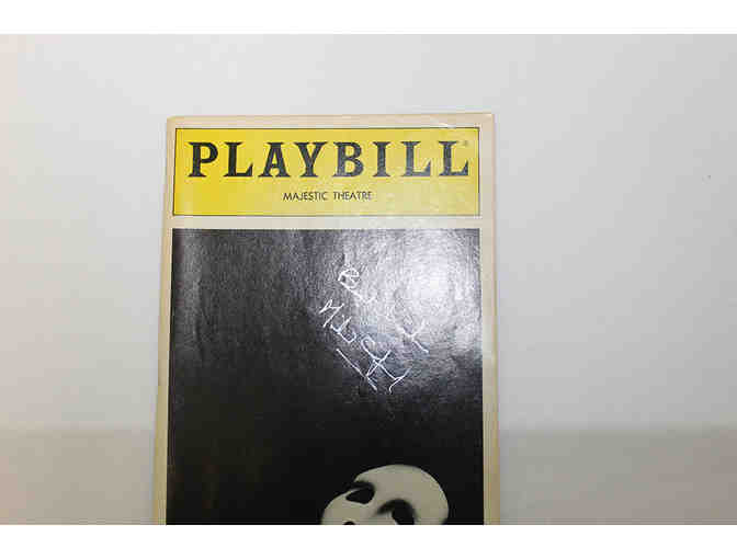 Michael Crawford-signed The Phantom of the Opera Broadway Playbill