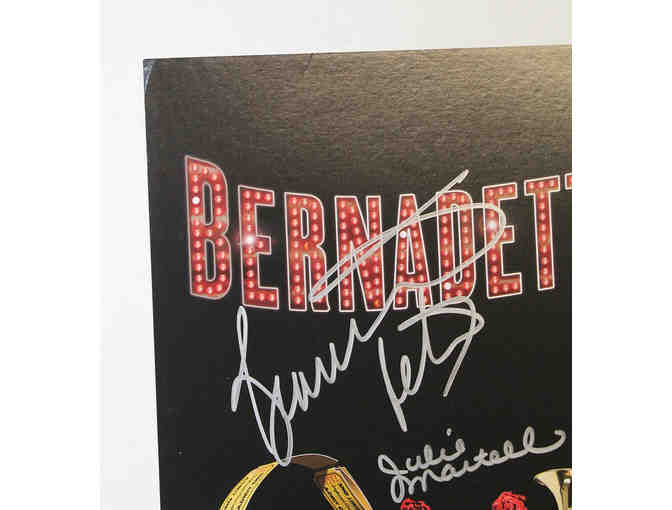 Bernadette Peters, Tammy Blanchard, John Dossett & cast-signed Gypsy 2003 Broadway poster