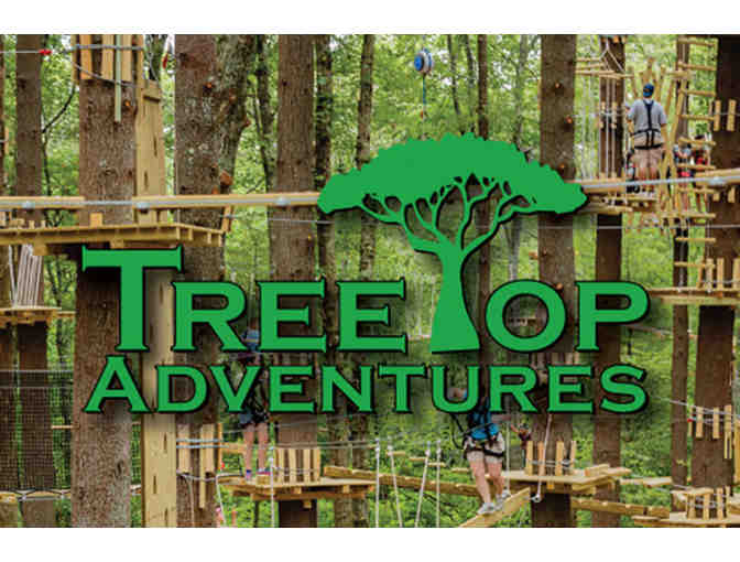 Two tickets to Treetop Adventures