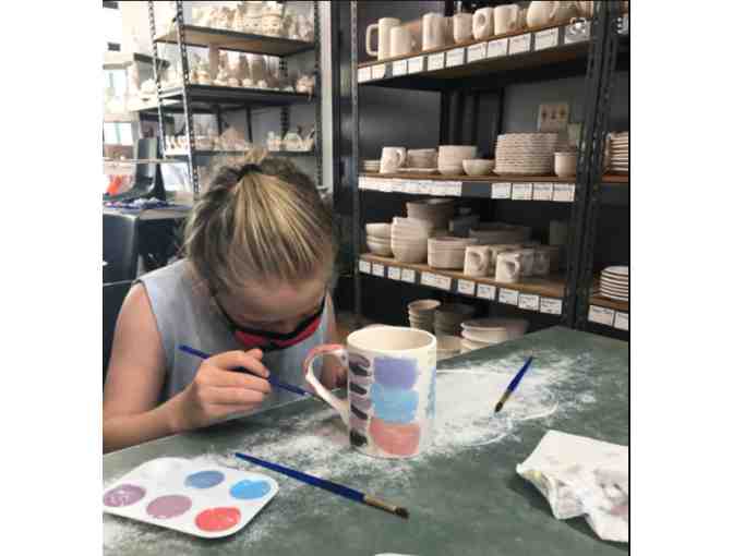 Paint Your Own Pottery at the Clayroom