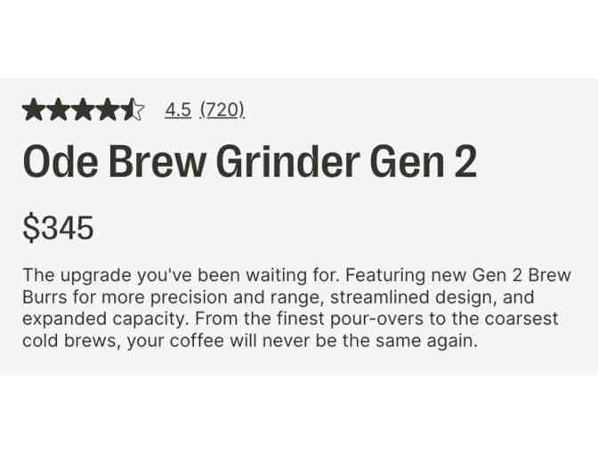 Fellow Ode Brew Coffee Grinder - Gen 2