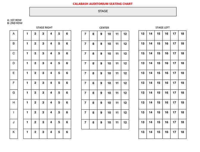 Kinder Celebration - 2 Front Row Seats (Pkg 1 - Seats 7/8)