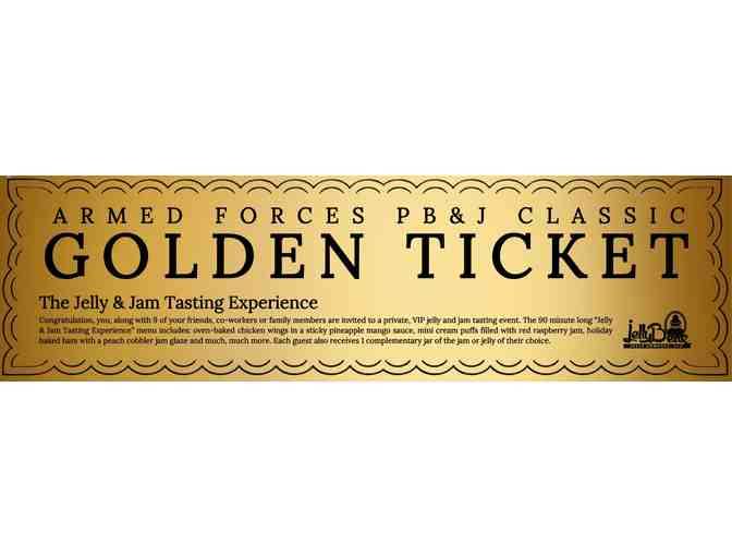 The Jelly & Jam Tasting Experience Golden Ticket #1