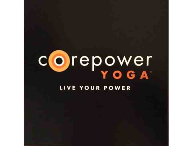 One month of Unlimited Yoga at Core Power Studios