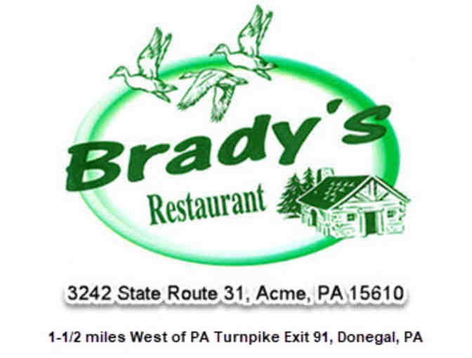 Brady's Restaurant Gift Certificate - Photo 1