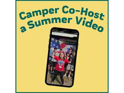 Camp Experience - Co-host One of the weekly social media Video Update with Alana!