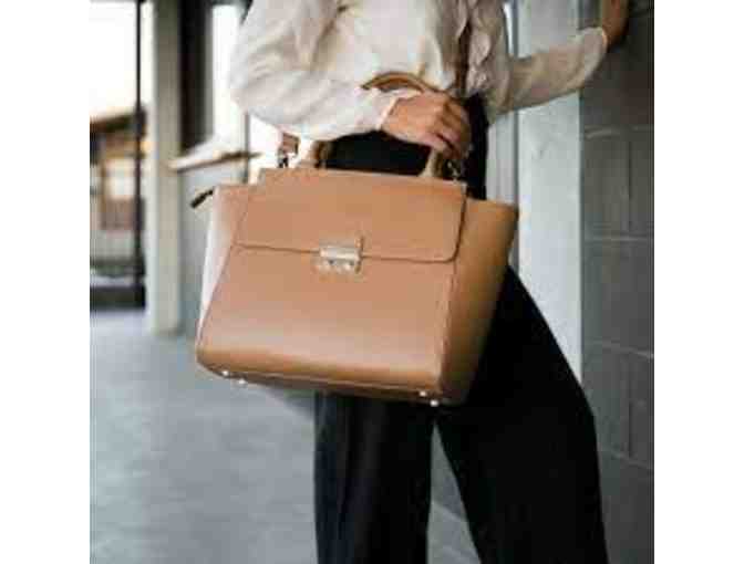 "Danielle" Leather Lap Top Bag from Code Republic - Photo 3