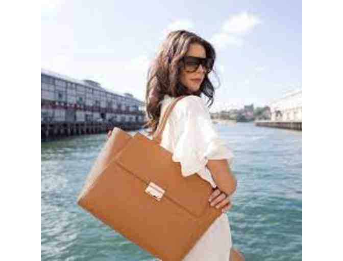 "Danielle" Leather Lap Top Bag from Code Republic - Photo 1
