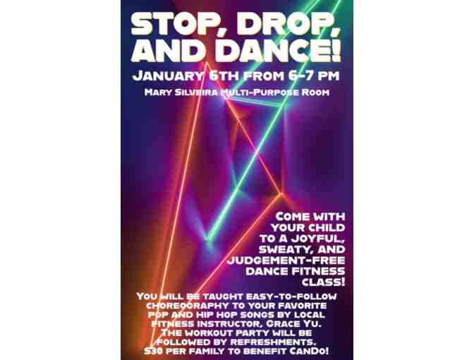 New Year's Family (up to 4 persons) Dance Workout Party from Stop, Drop and Dance!