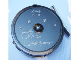 Hand-Engraved Hardy Featherweight Reel