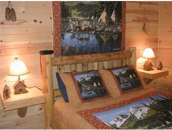 Two-nights in a Woodland Cabin at Indian Bear Lodge, OH
