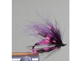 Fabulous Purple Fly Box! 175 Dries and Wets!