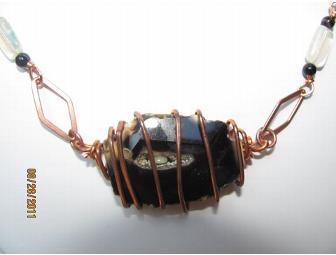 Agate and Copper Necklace