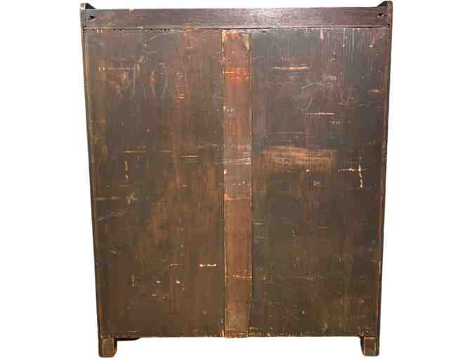 Antique 1800's Authentic Oak Mission Bookcase - Photo 5