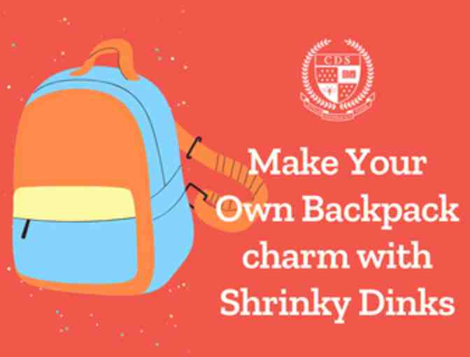 PreK SHEELEIGH: Make Your Own Backpack charm with Shrinky Dinks